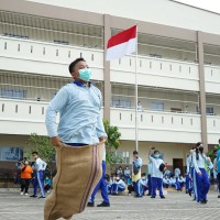 Upacara & Lomba Kemerdekaan HUT RI Ke-77 | SMP & SMK METTA MAITREYA